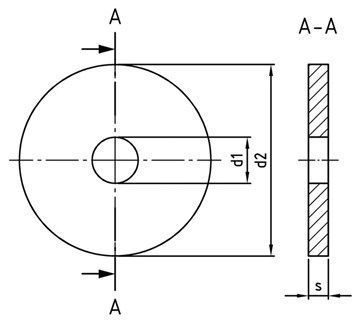 картинка DIN 1052 A2 22X80X8 от ЧТУП "Ю-Кэн"