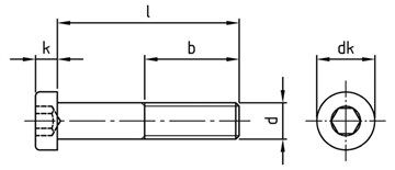 картинка DIN 7984 A2 M 10X25 от ЧТУП "Ю-Кэн"