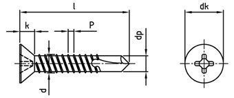 картинка DIN 7504 A2 O 5,5X80 Z от ЧТУП "Ю-Кэн"
