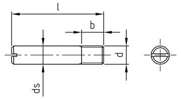 картинка DIN 427 A4 M 5X10 от ЧТУП "Ю-Кэн"