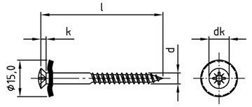 картинка Art. 9067 A2-Cu 4,5X80 Z от ЧТУП "Ю-Кэн"