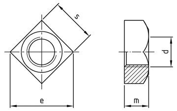 картинка DIN 557 A2-70 M 10 A/F 17 от ЧТУП "Ю-Кэн"