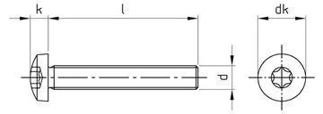 картинка ISO 14583 A4 M 6X80/80 TX30 от ЧТУП "Ю-Кэн"