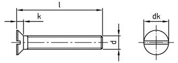 картинка DIN 963 A4 M 2X5 от ЧТУП "Ю-Кэн"