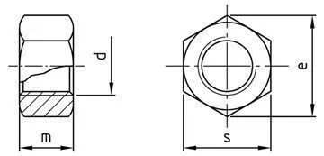 картинка ISO 4032 A4-70 M 24 от ЧТУП "Ю-Кэн"