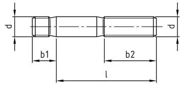 картинка DIN 939 A4 M 8X40 от ЧТУП "Ю-Кэн"