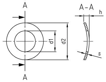 картинка DIN 137 AISI 301 A 2 от ЧТУП "Ю-Кэн"