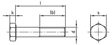 картинка ISO 4014 A4-80 M 8X50 от ЧТУП "Ю-Кэн"
