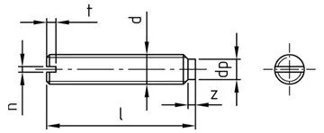 картинка DIN 417 A4 M 8X16 от ЧТУП "Ю-Кэн"