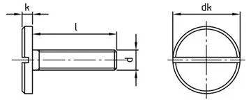 картинка DIN 921 AISI 303 M 5X10 от ЧТУП "Ю-Кэн"
