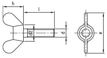 картинка DIN 316 A4 M 6X16 от ЧТУП "Ю-Кэн"