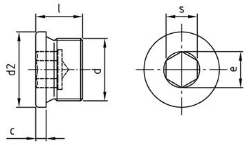 картинка DIN 908 A4 G 1/4" according DIN 228 от ЧТУП "Ю-Кэн"