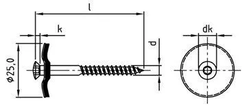 картинка Art. 9089 A2-Cu 4,5X35 TX20 от ЧТУП "Ю-Кэн"