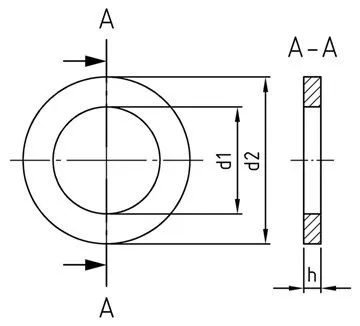 картинка DIN 433 A2 4,3 от ЧТУП "Ю-Кэн"