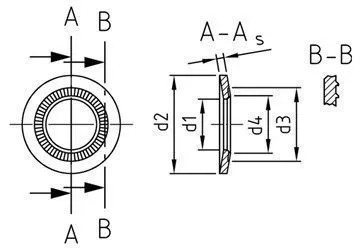 картинка NF E 25-511 A2 4X10X0,9 от ЧТУП "Ю-Кэн"