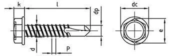 картинка DIN 7504 A2 K 4,2X16 от ЧТУП "Ю-Кэн"